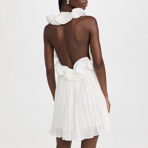 AMUR Mimi Mini Dress in Ivory, Size 6